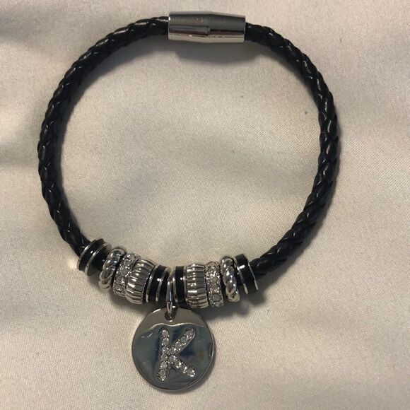 Women’s Bracelet Initial K  - Picture 1 of 2